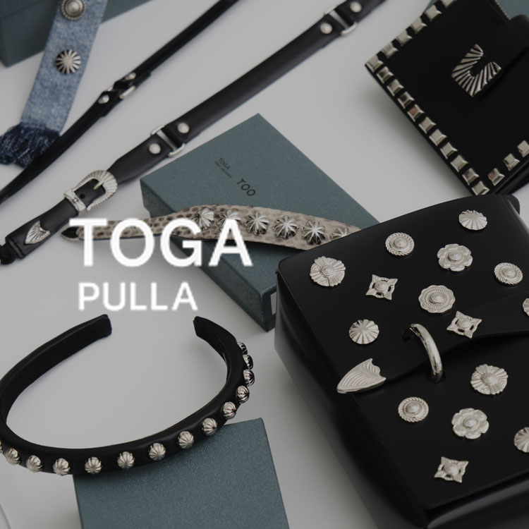 TOGA PULLA/トーガプルラ】Leather phone strap/レザーフォン