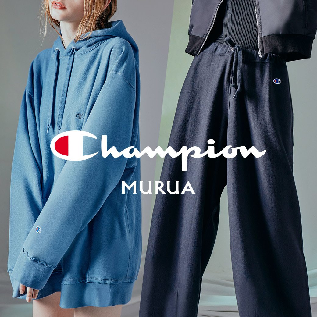 MURUA｜ムルーアのトピックス「【新作】Championコラボアイテム販売 