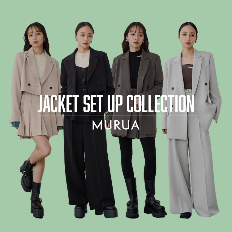 MURUA�i�����[�A�j�̃V���b�v�j���[�X�u�yJACKET SET UP COLLECTION�z�v