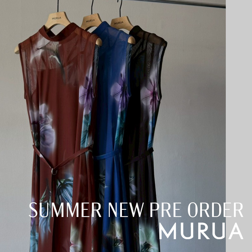 MURUA�i�����[�A�j�̃V���b�v�j���[�X�u�y2026 Summer NEW PRE ORDER vol.2���z�v