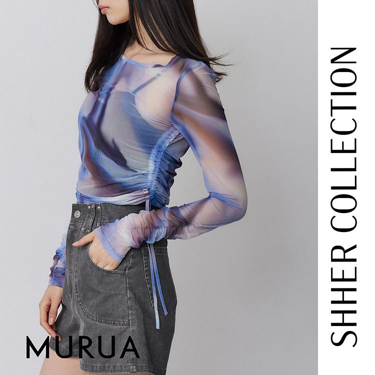 MURUA�i�����[�A�j�̃V���b�v�j���[�X�u�ySHEER ITEM COLLECTION�z�v