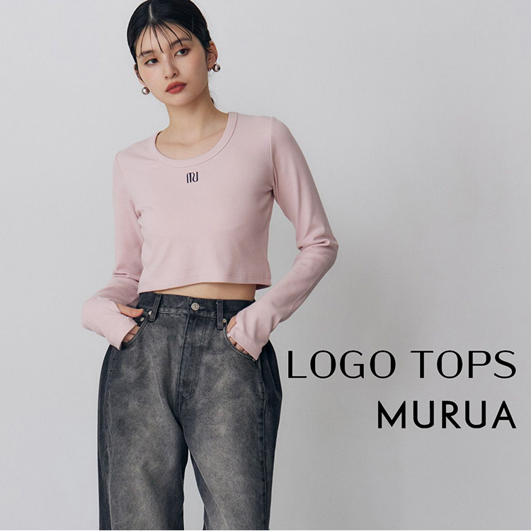 MURUA�i�����[�A�j�̃V���b�v�j���[�X�u�y��l�C��LOGO TOPS���z�v