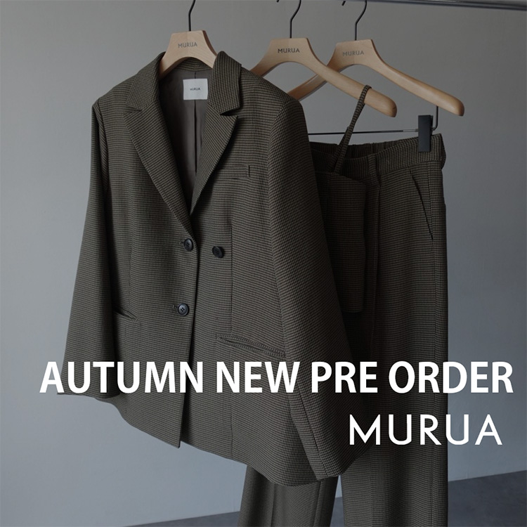 MURUA�i�����[�A�j�̃V���b�v�j���[�X�u�y2026 Autumn NEW PRE ORDER vol.3���z�v