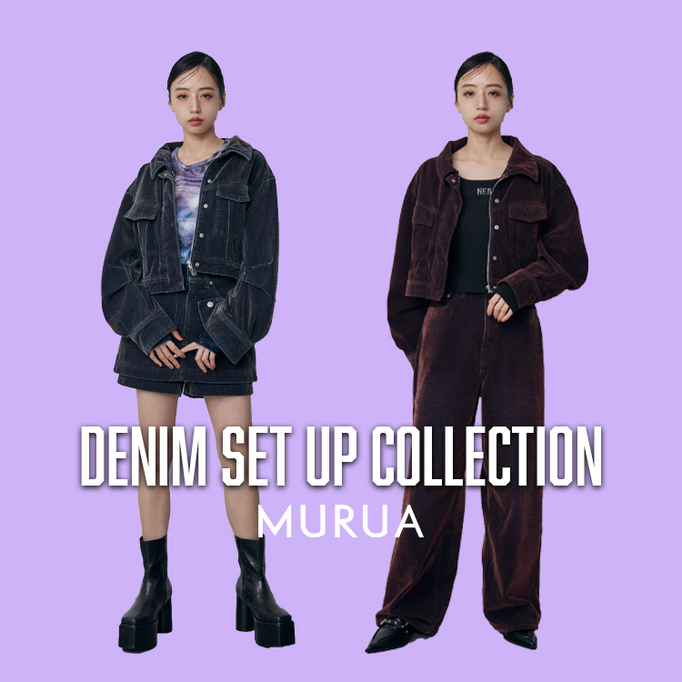 MURUA�i�����[�A�j�̃V���b�v�j���[�X�u�yDENIM SET UP COLLECTION�z�v