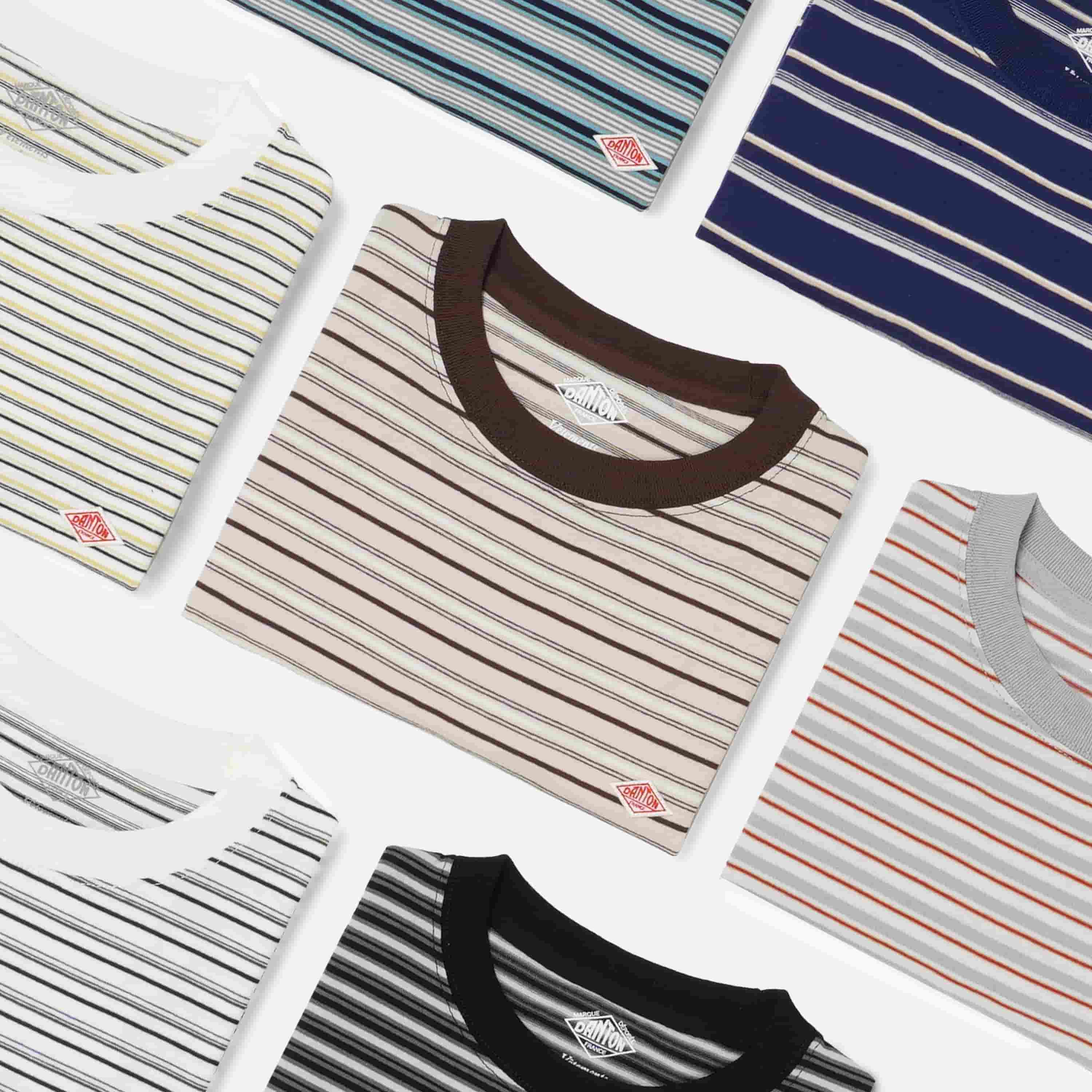 DANTON�i�_���g���j�̃V���b�v�j���[�X�u�yDANTON SHOP�zSTRIPED T-SHIRT�v