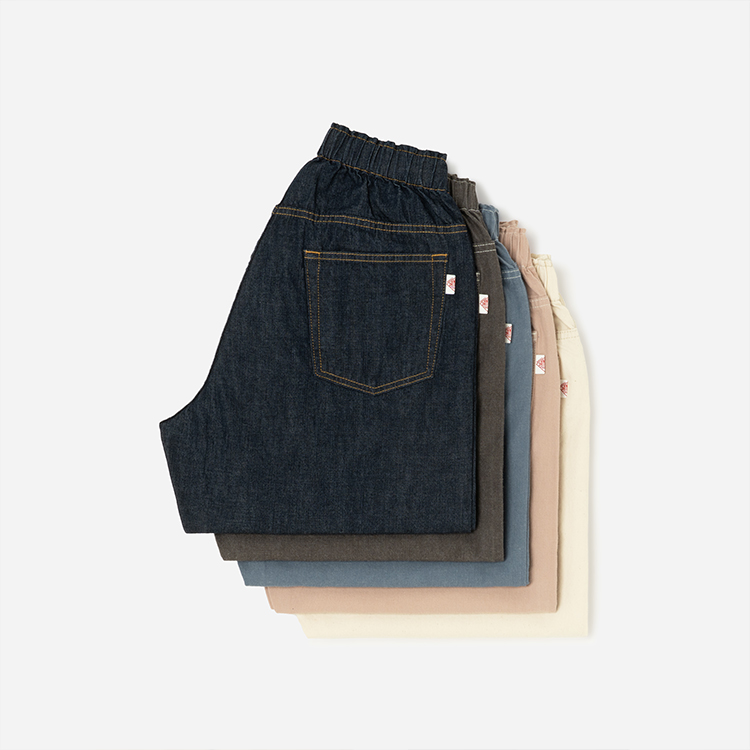 Men's Black Denim Easy Pants（デニムパンツ）｜DANTON（ダントン）の