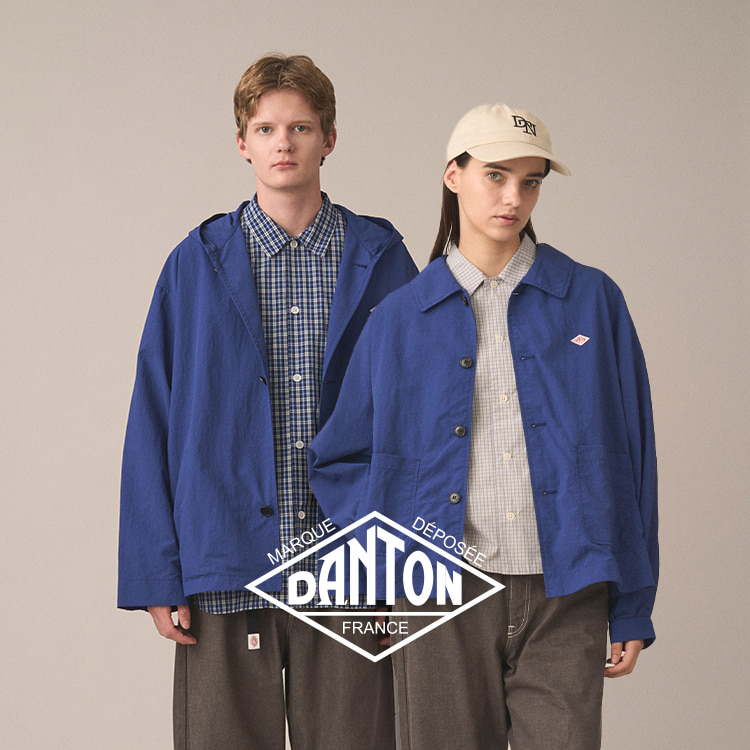 Men's Stunner Nylon Hooded Jacket（ブルゾン）｜DANTON（ダントン