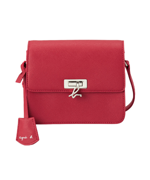 Agnes B アニエスベーのトピックス 使い勝手のよいレザーミニショルダーバッグ Zozotown