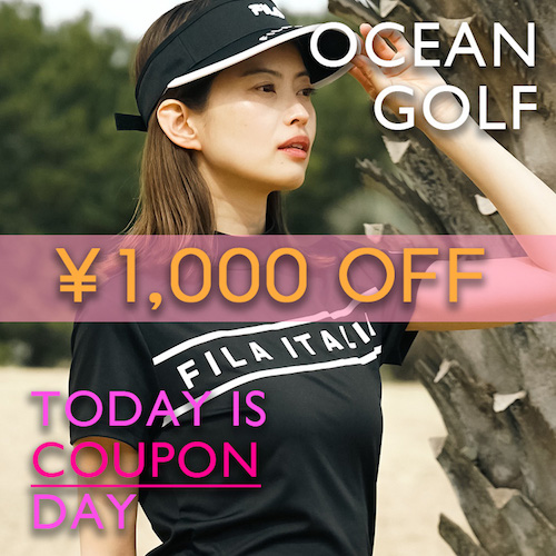 OCEAN GOLF�i�I�[�V�����S���t�j�̃V���b�v�j���[�X�u�y�{������I TODAYS COUPON�z1,000�~ OFF�N�[�|���v���[���g�I�I�v