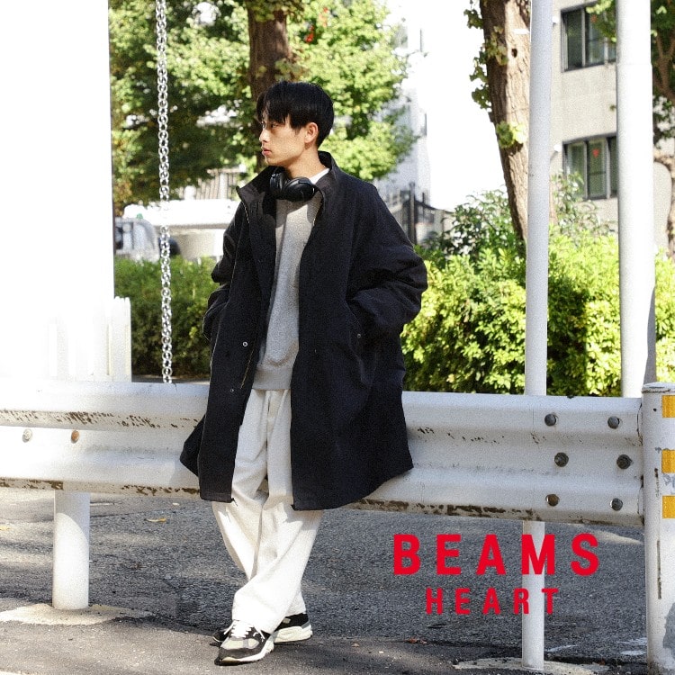 セール】BEAMS HEART / 3WAY ビッグシルエット モッズコート（モッズ