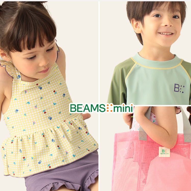BEAMS HEART�i�r�[���X�n�[�g�j�̃V���b�v�j���[�X�u�C�ӂŉf����V��X�C���E�F�A�ƃv�[���o�b�O�v