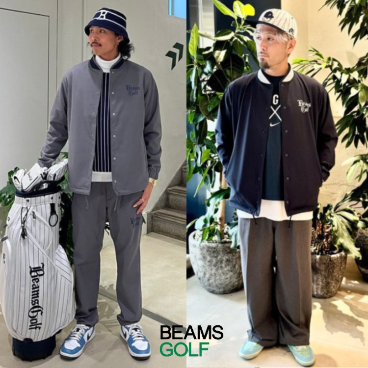 BEAMS GOLF｜ビームスゴルフのトピックス「軽量ながら保温性抜群！『HEAT ENERGY(R)<ヒートエナジー>』を使用した二重織素材の セットアップ」 - ZOZOTOWN