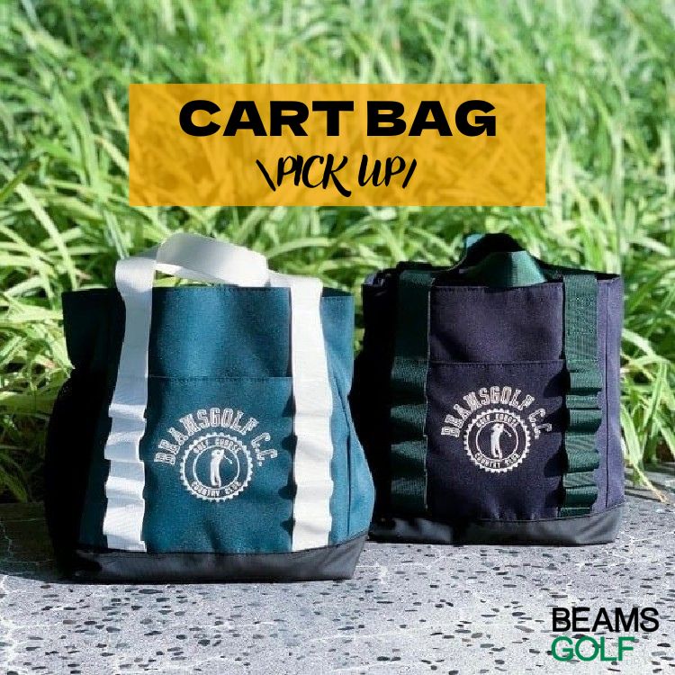 刺繍 総柄カートバッグ（トートバッグ）｜BEAMS GOLF（ビームス