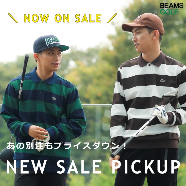 BEAMS GOLF�i�r�[���X�S���t�j�̃V���b�v�j���[�X�u�y�V�K�l�����zLACOSTE��Champion�Ȃǐl�C�ʒ����{�����v���C�X�_�E���I�v