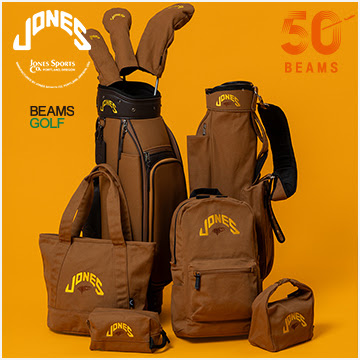 BEAMS GOLF�i�r�[���X�S���t�j�̃V���b�v�j���[�X�u�yBEAMS50���N�ʒ��zJONES�ƕʒ��A�C�e���IJONES��Champion�̃g���v���ʒ����I�I�v