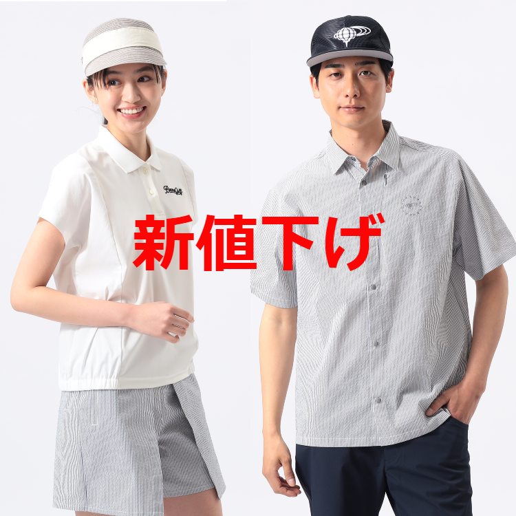 セール】〈MEN〉ORANGE LABEL / マドラスチェック シャツ（ポロシャツ