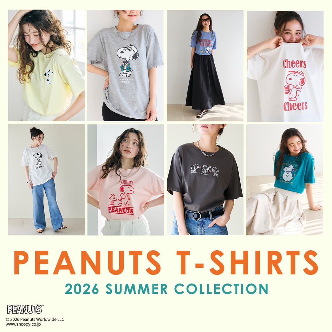 cross marche�i�N���X�}���V�F�j�̃V���b�v�j���[�X�uPEANUTS SUMMER T-SHIRTS�v
