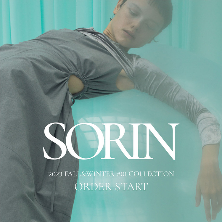 SORIN｜ソリンのトピックス「2023 FALL＆WINTER #01 COLLECTION ORDER