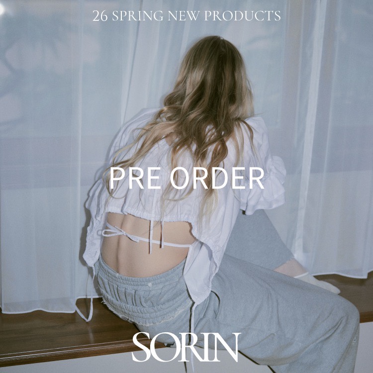 SORIN�i�\�����j�̃V���b�v�j���[�X�u�y�{�������z2026 SPRING COLLECTION PRE ORDER�v