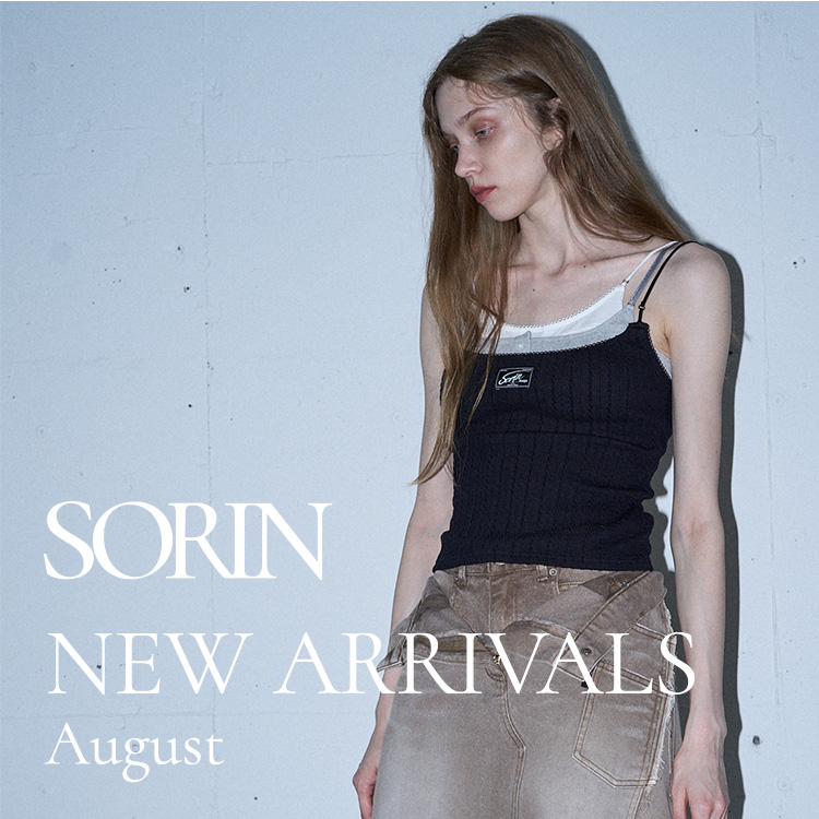 SORIN�i�\�����j�̃V���b�v�j���[�X�u�ySORIN�zAUGUST NEW ARRIVALS�v