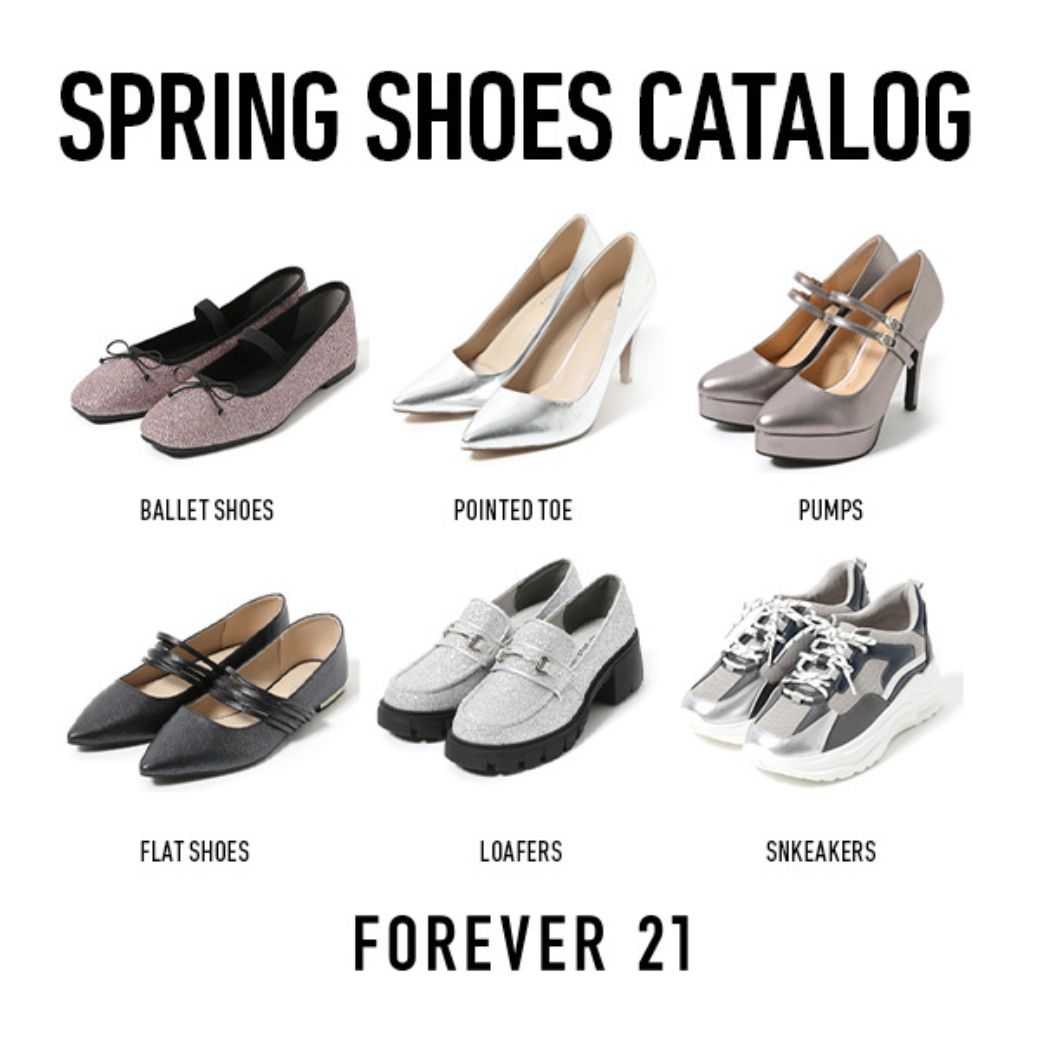 FOREVER 21�i�t�H�[�G�o�[ �g�D�G���e�B�����j�̃V���b�v�j���[�X�u�y2024SS�zSHOES COLLECTION�v