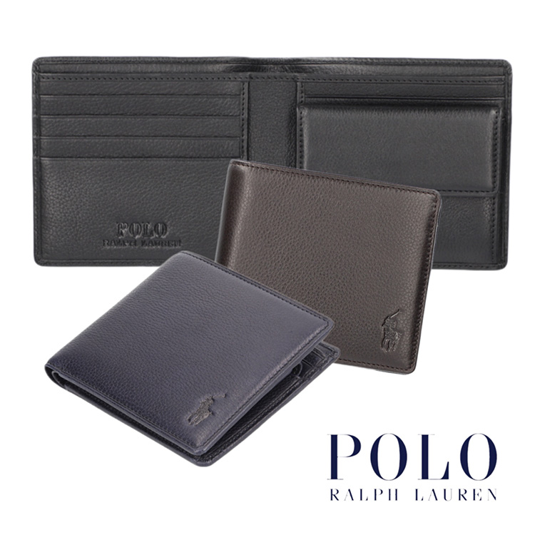 ソフトシュリンクレザー カードケース（名刺入れ）｜POLO RALPH
