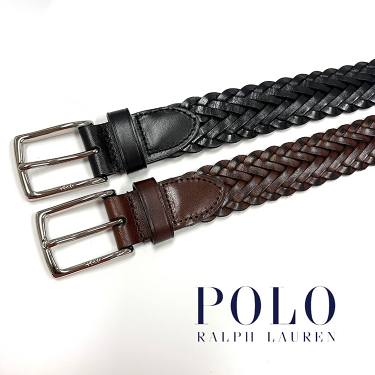 レザー 30mm メッシュベルト（ベルト）｜POLO RALPH LAUREN（ポロ