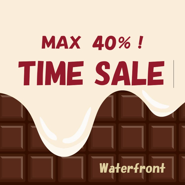 Waterfront�i�E�H�[�^�[�t�����g�j�̃V���b�v�j���[�X�u�yTIMESALE�z�l�C�̏��i��MAX40��OFF�v