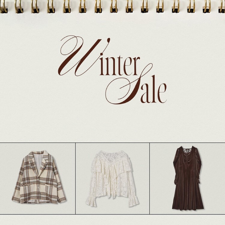 Olu.�i�I���h�b�g�j�̃V���b�v�j���[�X�uWINTER SALE�v