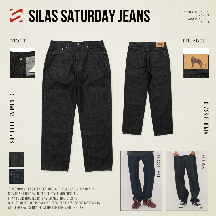 SILAS&MARIA｜サイラス&マリアのトピックス「SILAS SATURDAY JEANS 1998」 - ZOZOTOWN