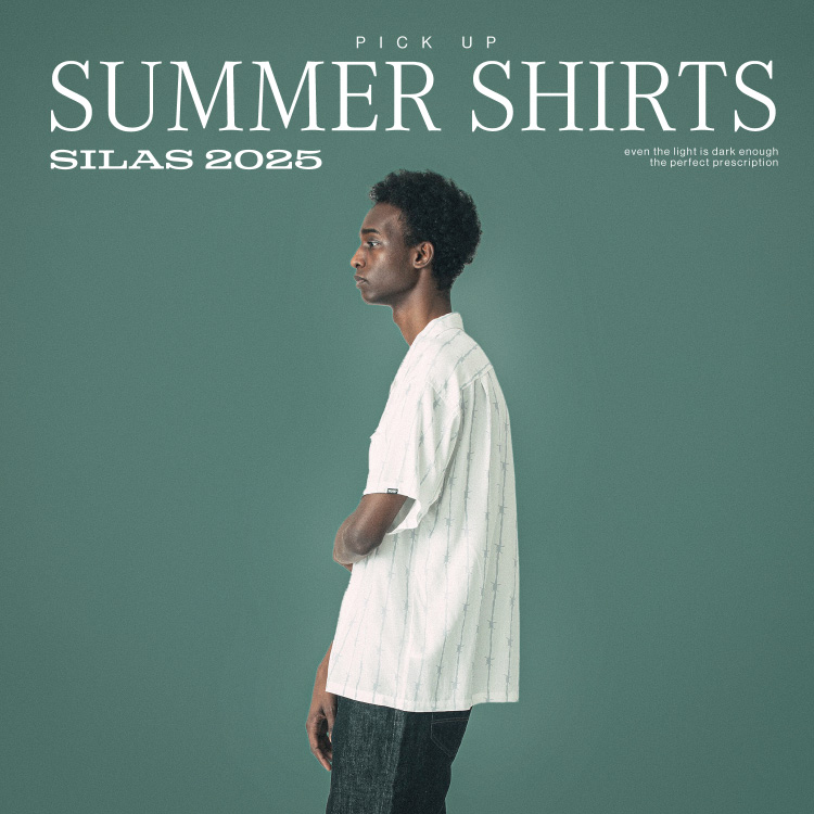 SILAS&MARIAiTCX&}Aj̃Vbvj[XuySILASz2025 SUMMER SHIRTS PICK UPv