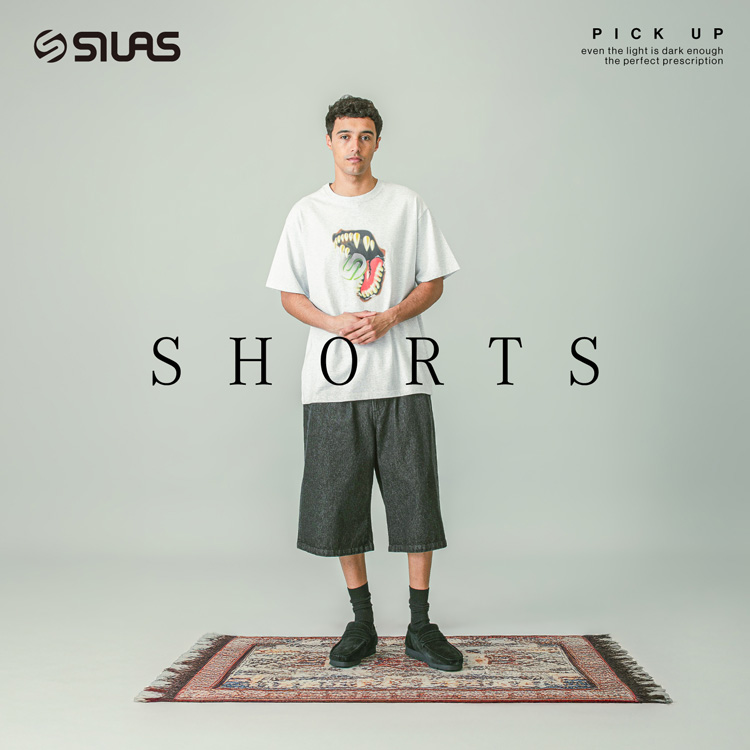 SILAS&MARIAiTCX&}Aj̃Vbvj[XuySILASz2025 SUMMER SHORTS PICK UPv