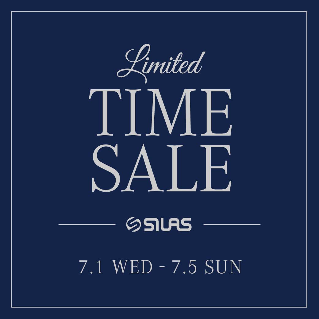SILAS&MARIA�i�T�C���X&�}���A�j�̃V���b�v�j���[�X�uTIME SALE �J�Ò��I�v