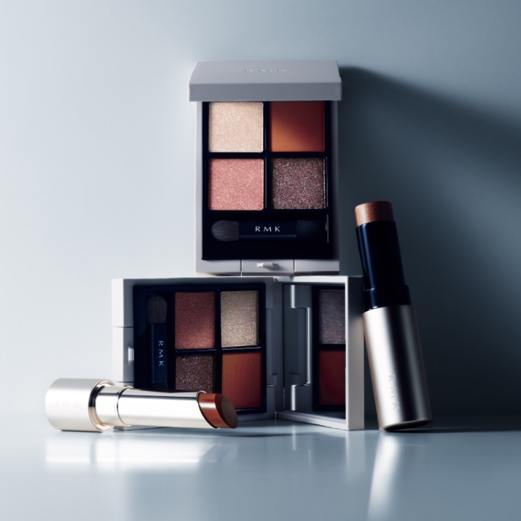 【新品未使用】RMK 限定色フルセット RMK・春新作2025】1/10発売・ザクザク質感のアイシャドウ