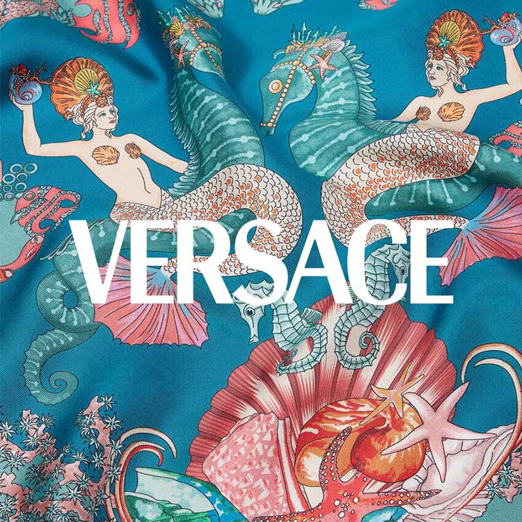 GIANNI VERSACE レザー製ライオンヘッドカチューシャ2本セット