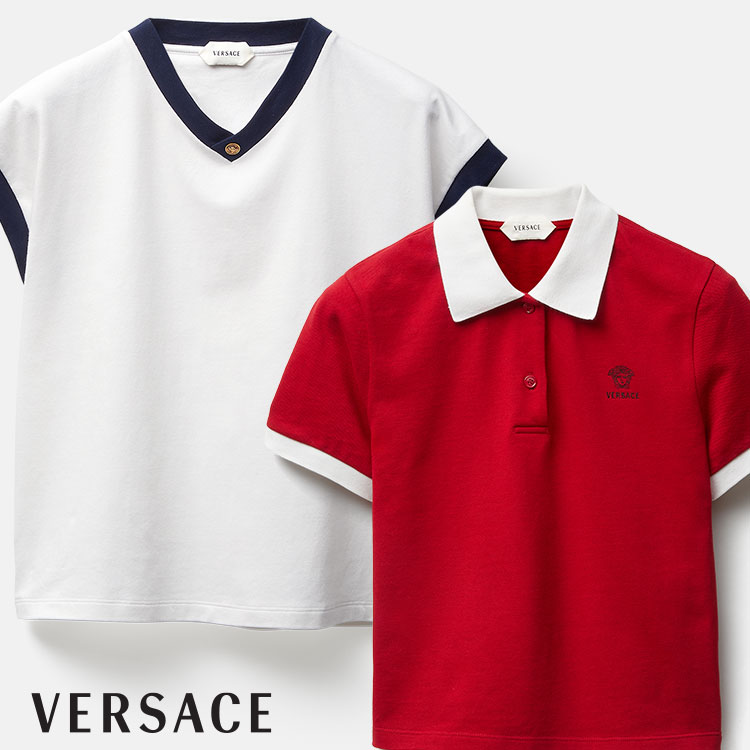 VERSACE�i���F���T�[�`�F�j�̃V���b�v�j���[�X�u�����ɂ҂�����ȐV��T�V���c�����X�o�� / VERSACE�v