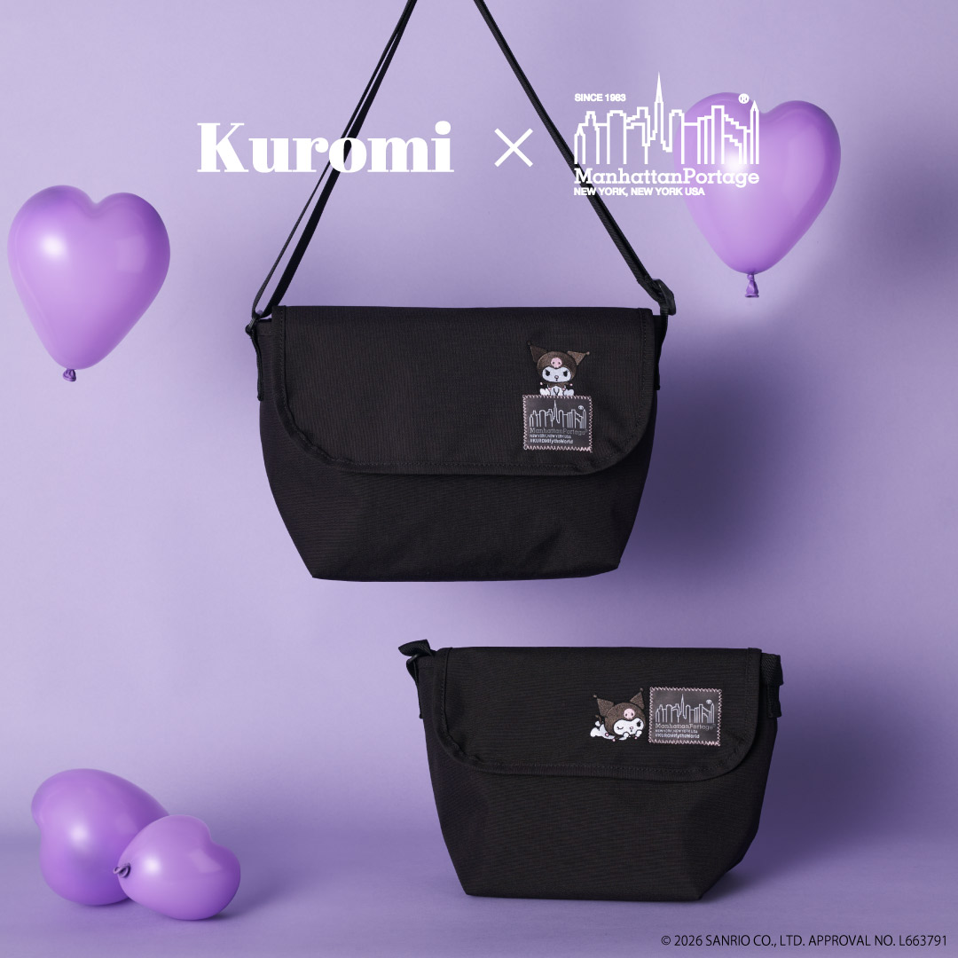 Manhattan Portage�i�}���n�b�^���|�[�e�[�W�j�̃V���b�v�j���[�X�u�uManhattan Portage × KUROMI�v�v