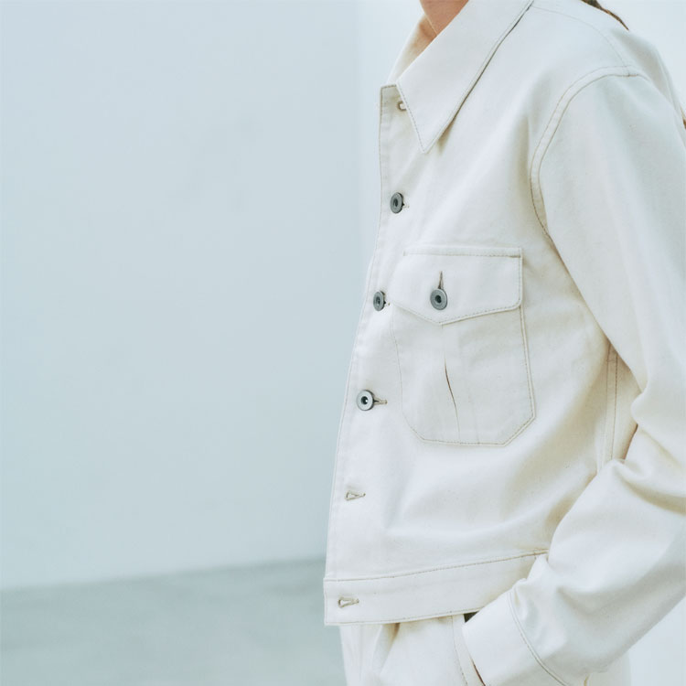 MUJI Labo〕婦人 和紙混デニムパンツ（デニムパンツ）｜無印良品