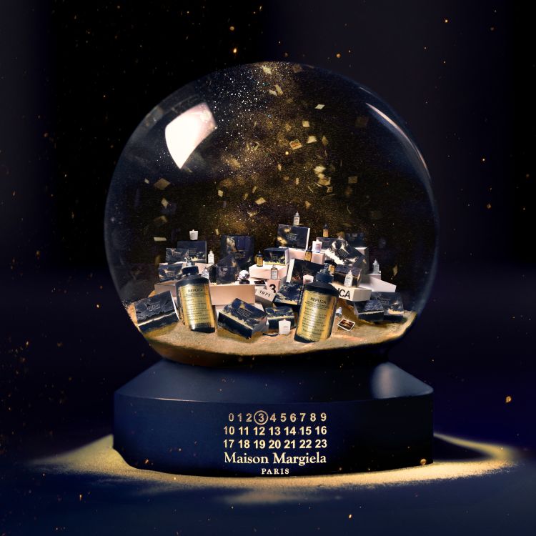 メゾンマルジェラ スノードーム グリッター グローブ ホリデー 限定