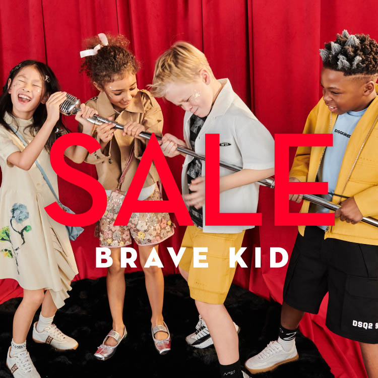 BRAVE KID�i�u���C�u�L�b�h�j�̃V���b�v�j���[�X�u�C�ɂȂ��Ă������̃A�C�e������ɓ����`�����X�I26�t�� SALE�X�^�[�g�I�I�v