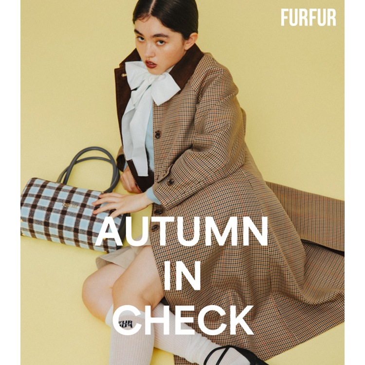 FURFUR�i�t�@�[�t�@�[�j�̃V���b�v�j���[�X�u�yFURFUR�zAUTUMN IN CHECK�v