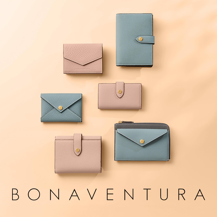 スモール ウォレット シュリンクレザー（財布）｜BONAVENTURA（ボナ