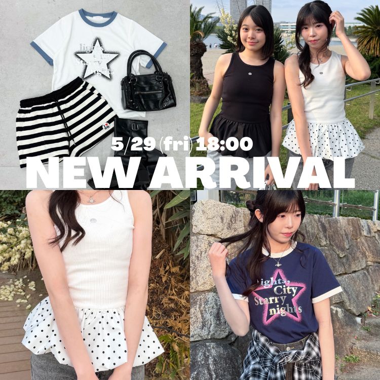 shrita�i�V�����[�^�j�̃V���b�v�j���[�X�u�yshrita�z5/29(��) NEW ARRIVAL��v