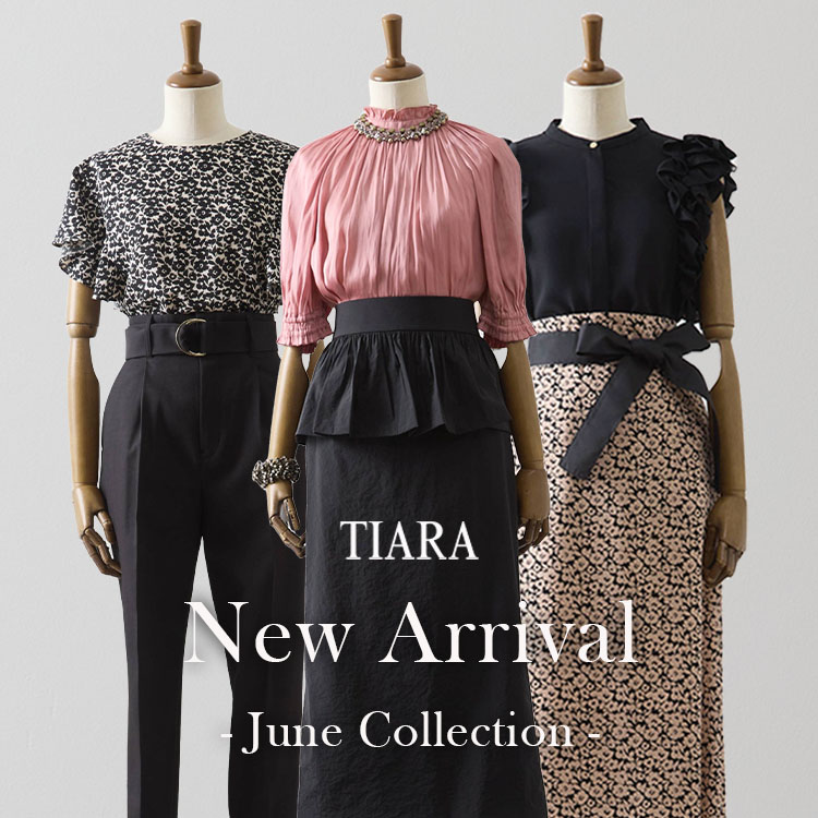 バイカラープリーツトップス（シャツ/ブラウス）｜TIARA