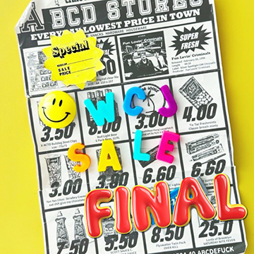 WCJ�i�_�u���V�[�W�F�C�j�̃V���b�v�j���[�X�u�yWCJ�zFINAL SALE �v