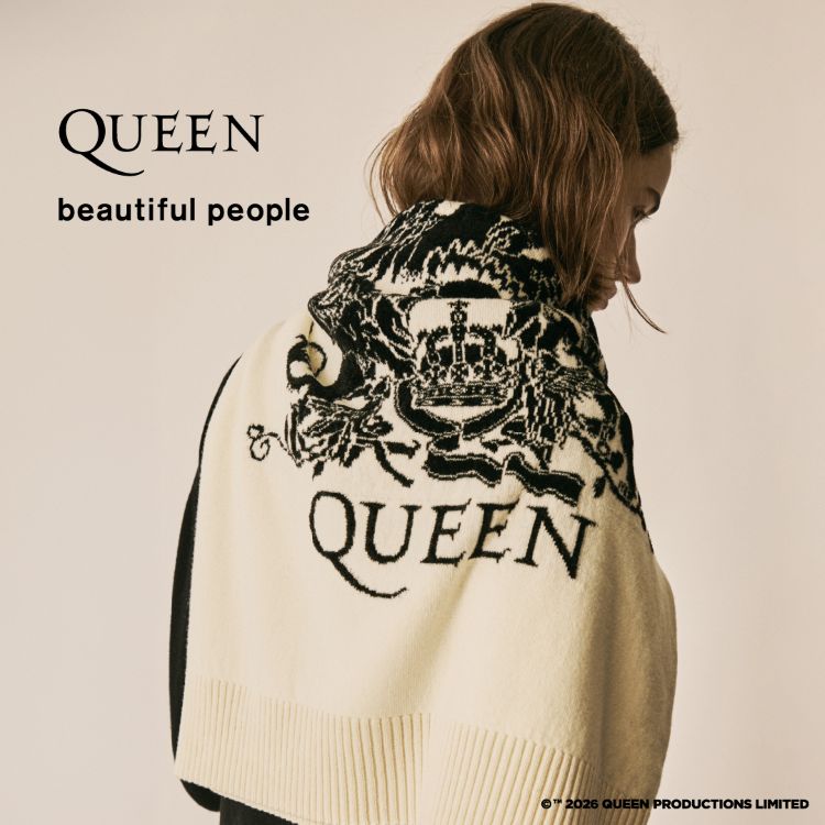 beautiful people�i�r���[�e�B�t���s�[�v���j�̃V���b�v�j���[�X�u�y�R���{���[�V�����zQUEEN × beautiful people�v