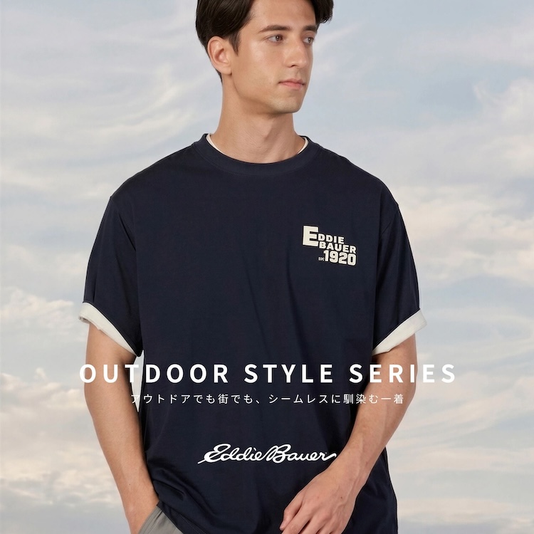 Eddie Bauer�i�G�f�B�[�o�E�A�[�j�̃V���b�v�j���[�X�u�yEddie Bauer�z�A�E�g�h�A �X�^�C�� �V���[�Y�v