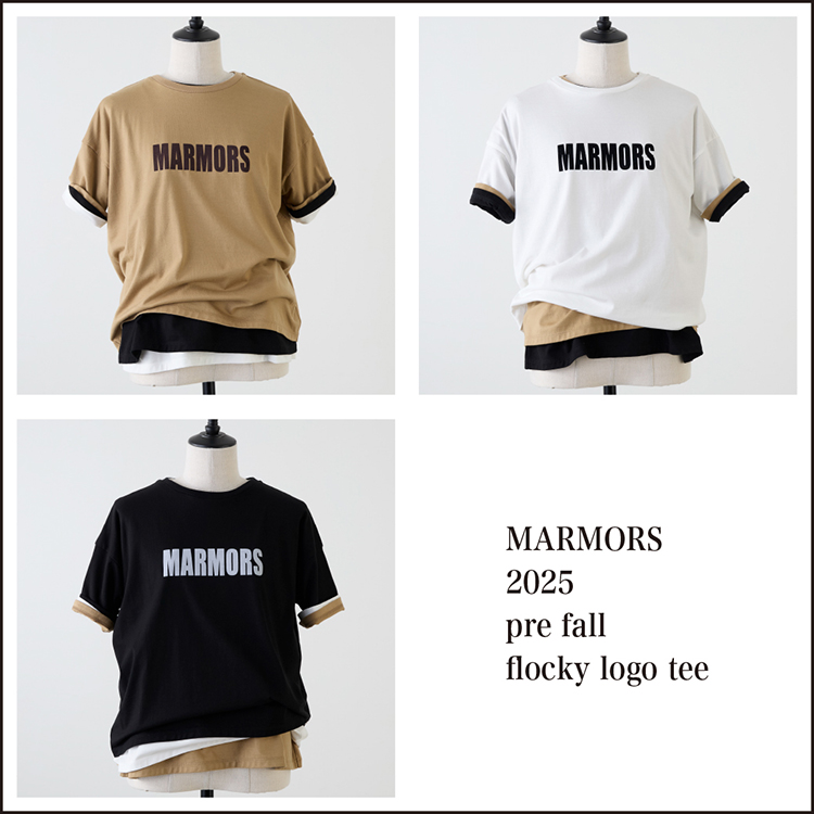 【marmors】long t-shirt　マルモア　Tシャツ　新品タグ付　完売 楽天市場】marmors(マルモア) ロゴ ロングスリーブTシャツ