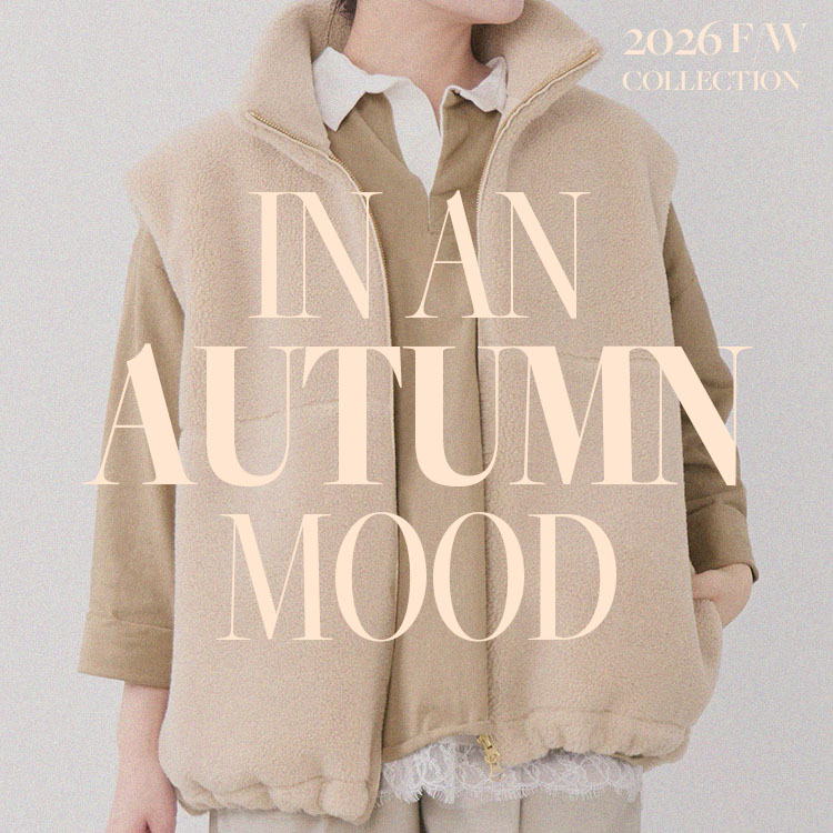 MICA��DEAL�i�}�C�J�A���h�f�B�[���j�̃V���b�v�j���[�X�uINAN AUTUMN MOOD�b���ꂩ��̋G�߂ɑI�т����A�C�e���v