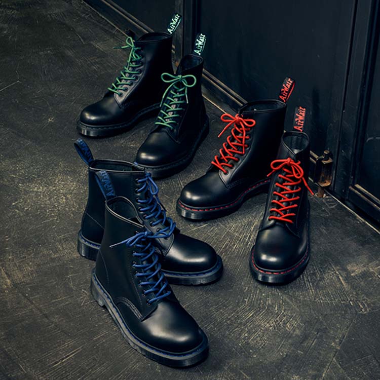 希少限定モデル】Dr. Martens 1461 ネイビー 可愛らし 10 (US)